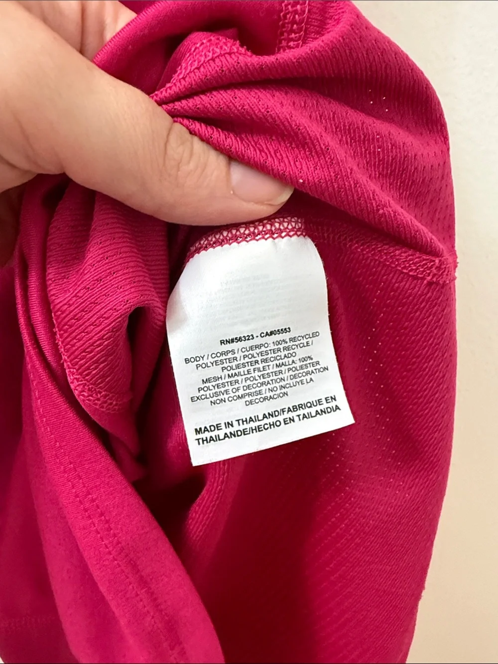 Nike girls  Bright Fuchsia Dri-FIT Sleeveless Training Tank